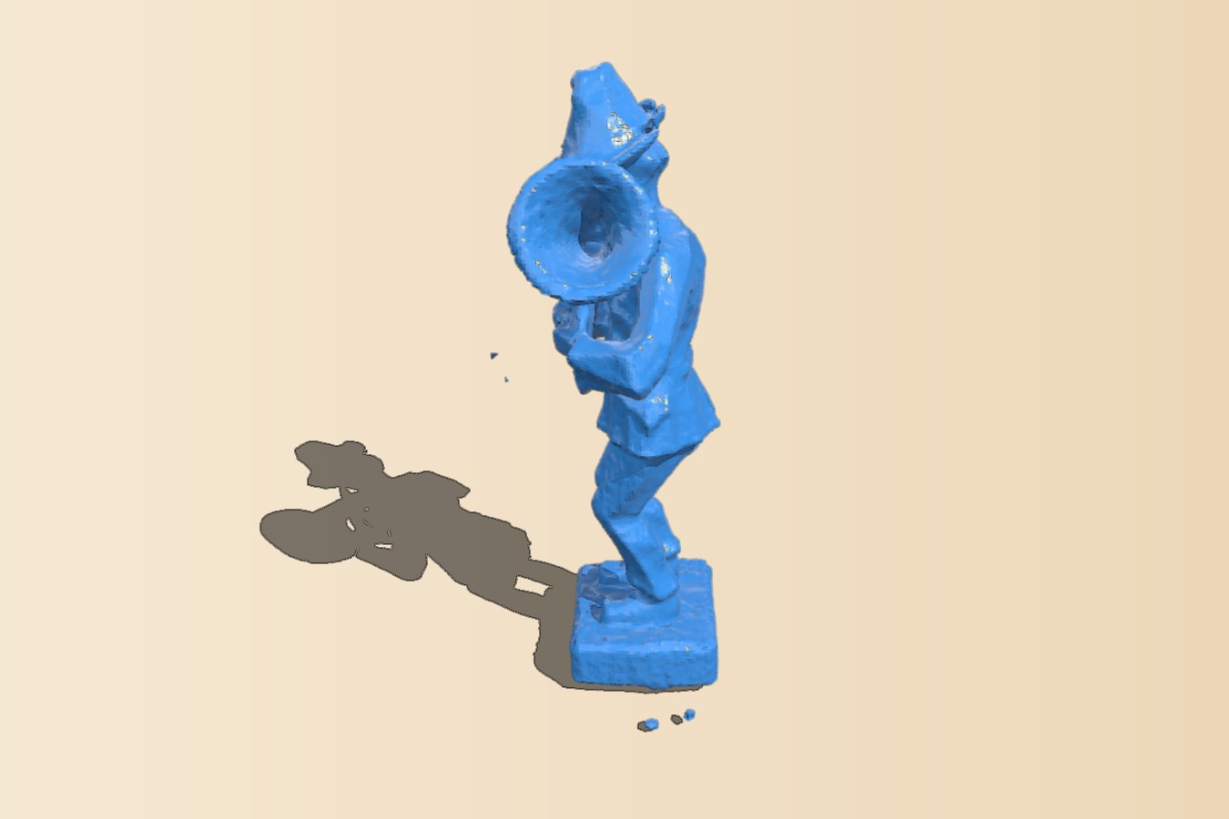 Digitizer New Scan - Charity Shop Old Statue