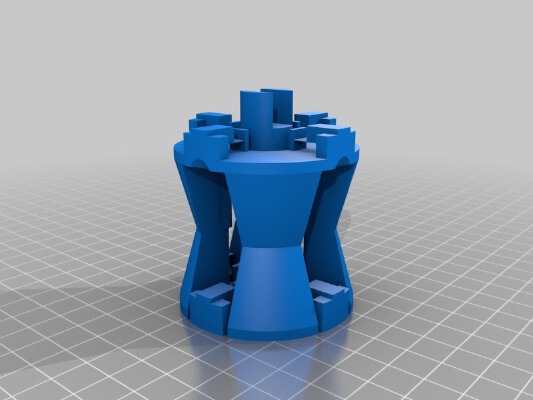 work in progress customizable dampers | 3d print model