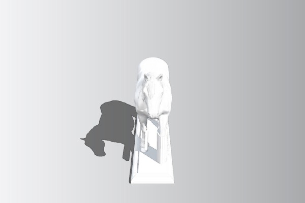 Friesian horse | 3d print model