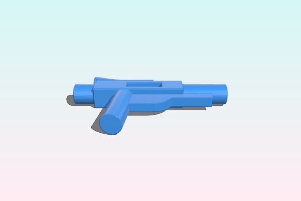 star wars lego gun | 3d print model