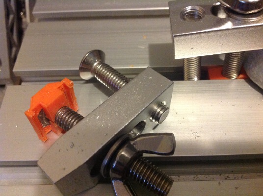 CNC3018 CNC2418 engraver clamp bolt holder | 3d print model