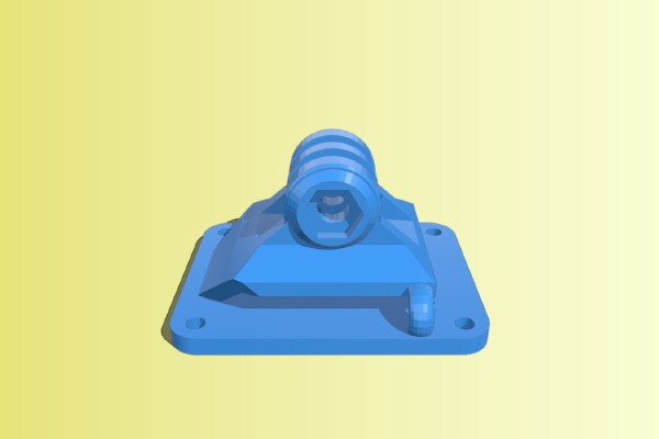 TBS Source One - Insta360 One R & GoPro 8 Mount | 3d print model