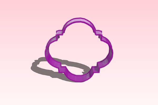 Abigail Cookie Cutter | 3d print model