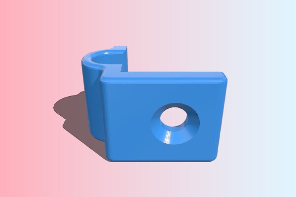 Cable Clip for Aluminum Extrusion | 3d print model
