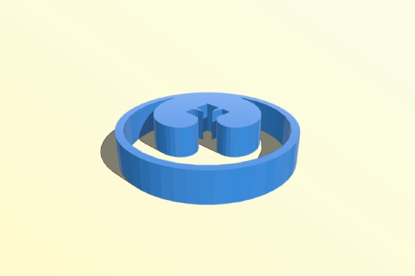 Rebel Cookie Cutter | 3d print model