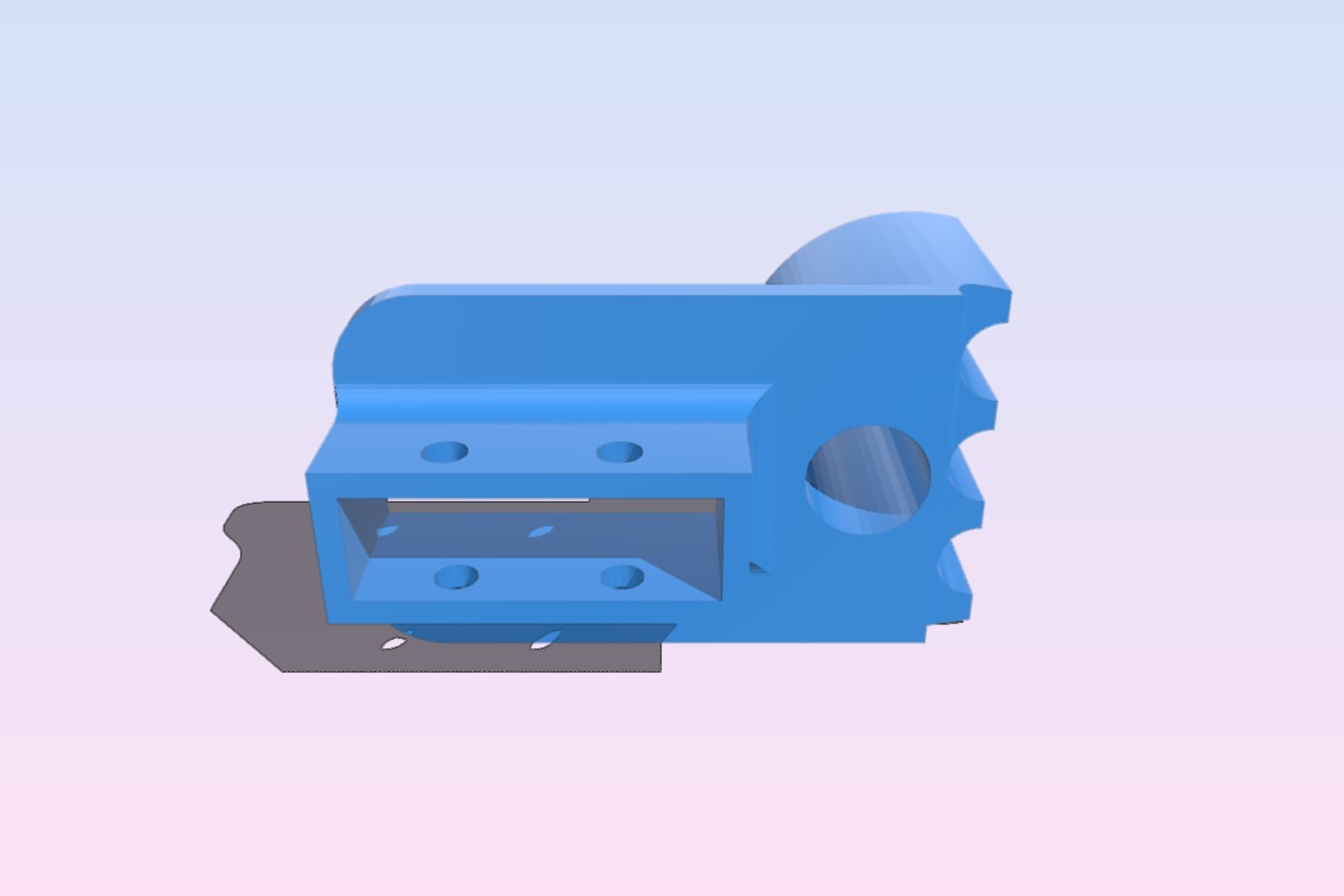 Z axis max endstop for Mostly Printed CNC