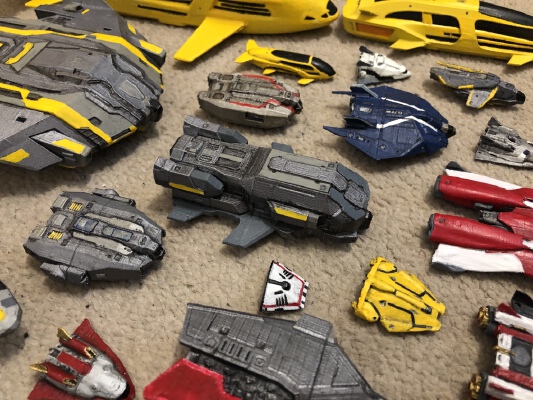 Type-7 Transporter 2 Part (Elite Dangerous) | 3d print model