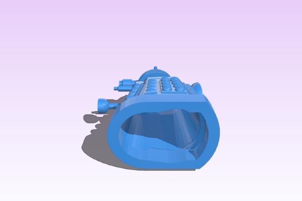 DALEK CHRISTMAS ORNAMENT | 3d print model