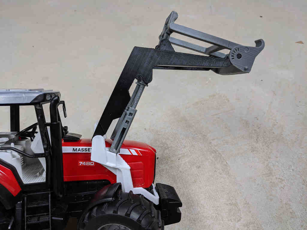 Massey Ferguson 7480 Front Loader