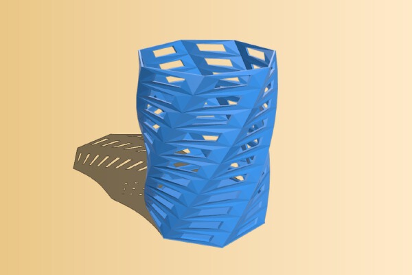 Basic Vase, pencil, and pen holder | 3d print model