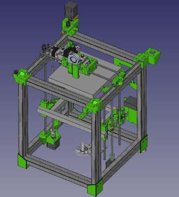 CubeAnet 8 - inside out remix - 210x210x260 build volume | 3d print model