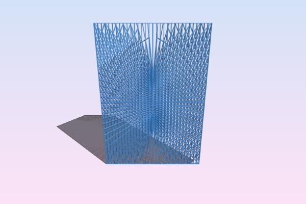 The Grid 3 (bridging and angling tests) | 3d print model