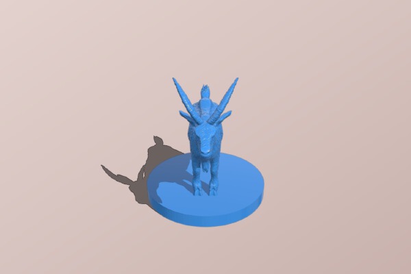 Goat | 3d print model