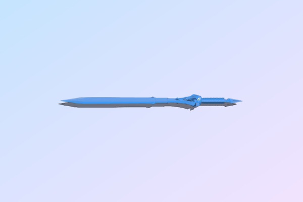 Lothars sword from World of Warcraft | 3d print model
