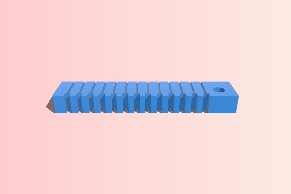0.25W resistor leads bender | 3d print model