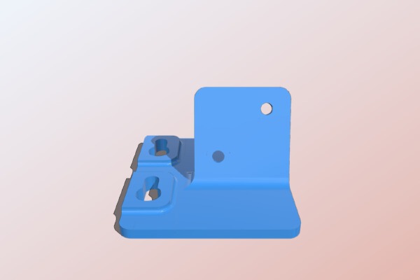 Ender 3 V2 LCD Mount Left side | 3d print model