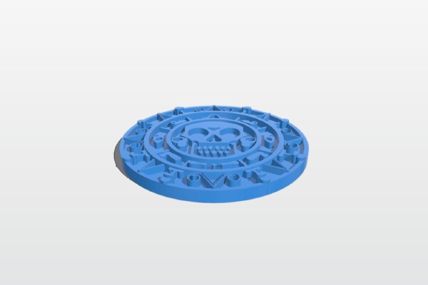 T'Zolkin Boardgame Pyramid Gear Markers | 3d print model