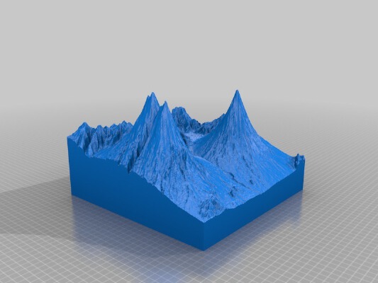 Guatemala Topo | 3d print model