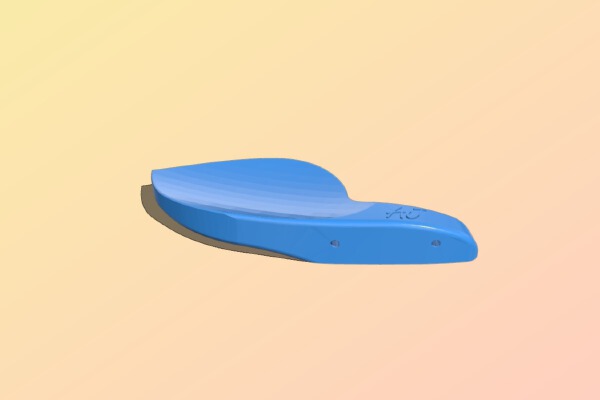 Hovalin violin chin rest | 3d print model