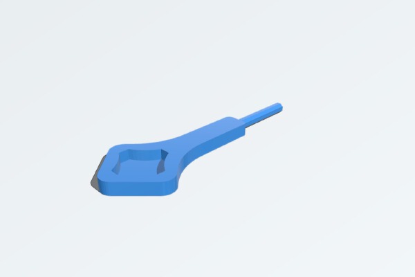 GoPro Wrench With Nut Extractor | 3d print model