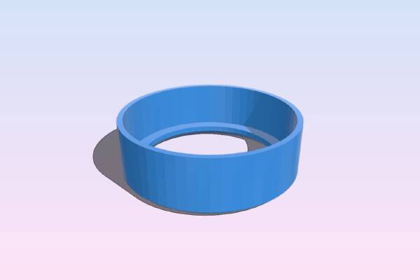 SF KE2C cover ring | 3d print model