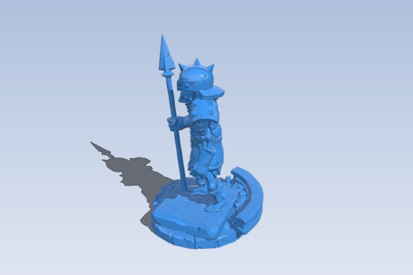 Darkest spearman B0012443 3d model file for 3d printer | 3d print model