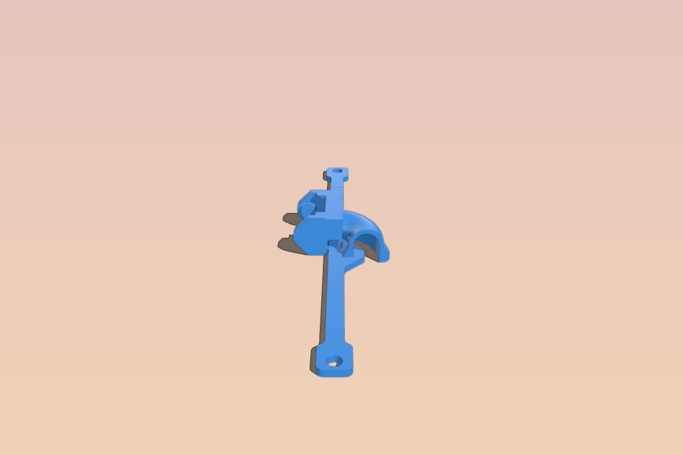 Anet A6 Heatbed Cable Guide+Chain Holder