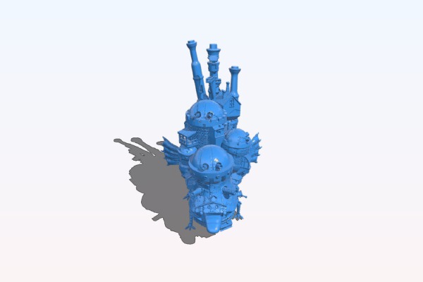 Howl’s Moving Castle | 3d print model