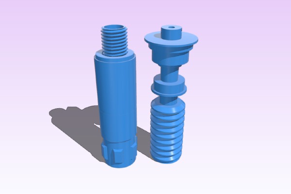 Luke Skywalker Light Sabor multipe parts | 3d print model