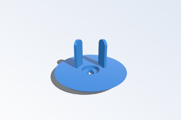 Power socket safety plug (AU_NZ) & key | 3d print model