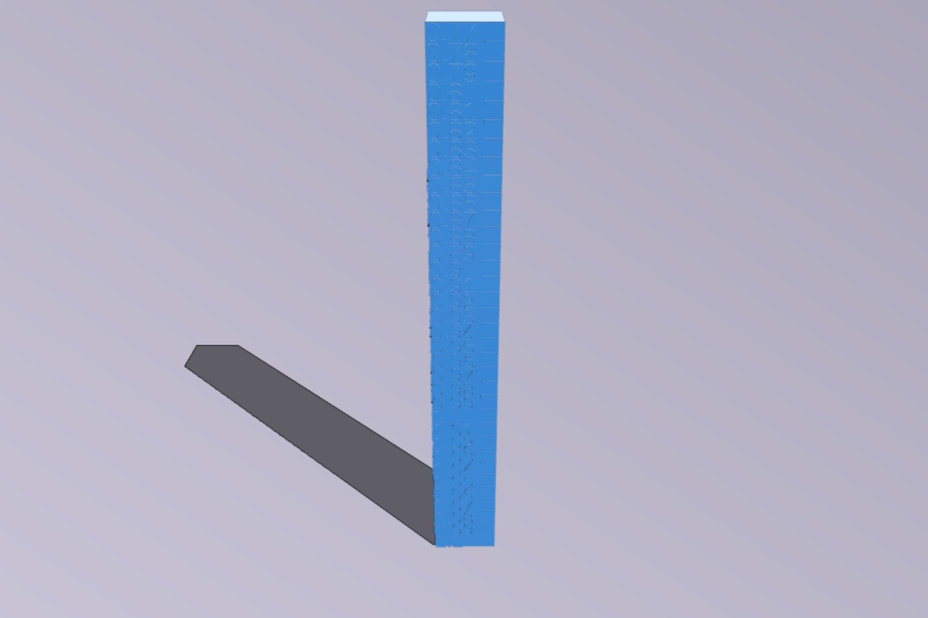 170x20mm Extrusion Multiplier Tower 1.1-0.77 in 0.01 steps