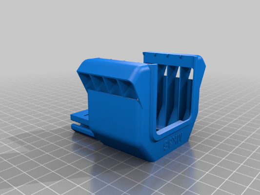 Prusa i3 MK3S Extruder Stepper Cooler Add-on (for 40x40 Fan) | 3d print model