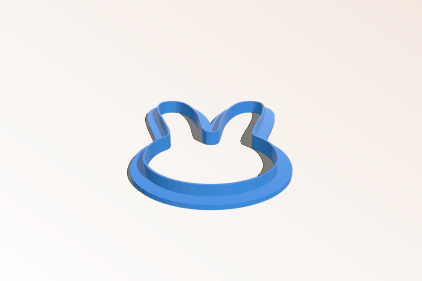 Easter Bunny Chocolate Mould Cookie Cutter