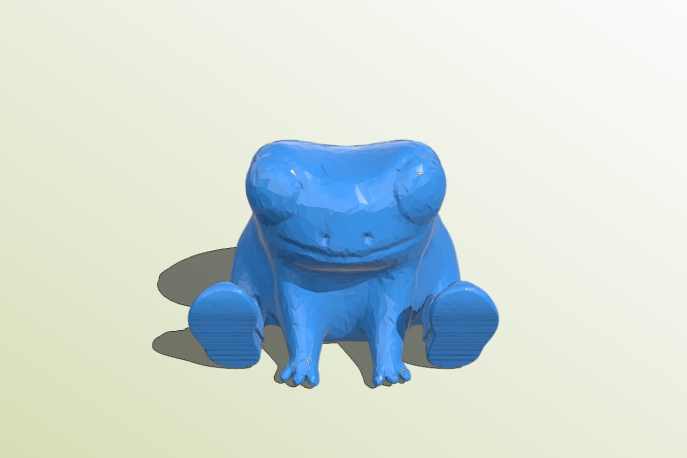 Fred The Frog but he's wearing Air Jordans