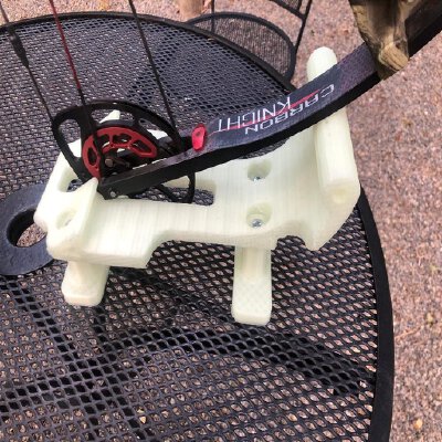 Compound Bow Stand (Upright) | 3d print model