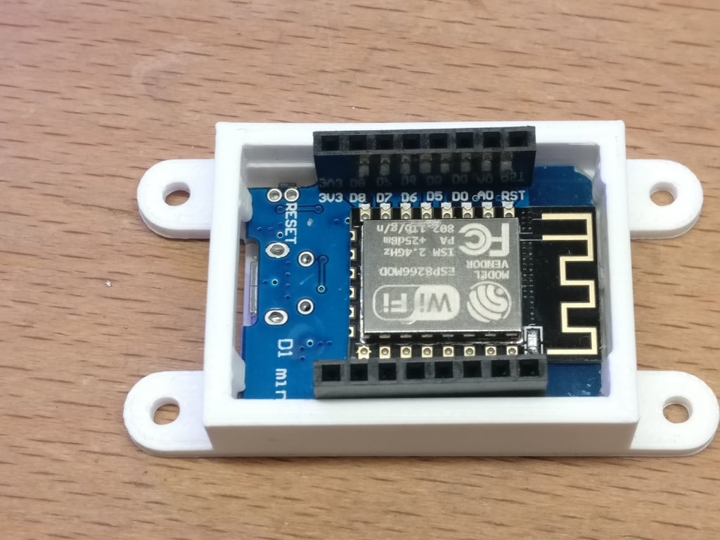 Wemos D1 mini ( DIN rail ) mount