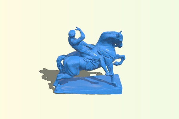 Physical Energy at Kensington Gardens, London – scan | 3d print model