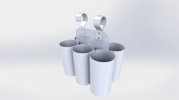 beer hanger for bike | 3d print model