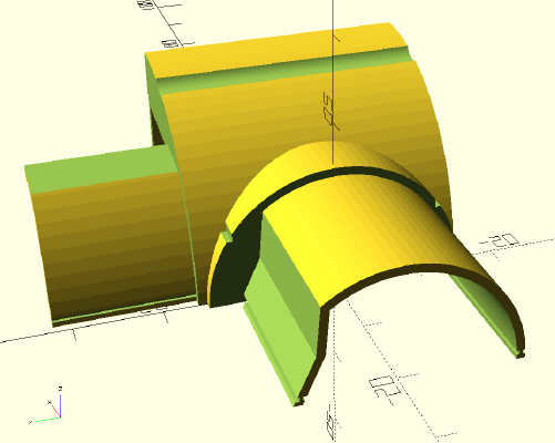 D-Line trunking fittings | 3d print model