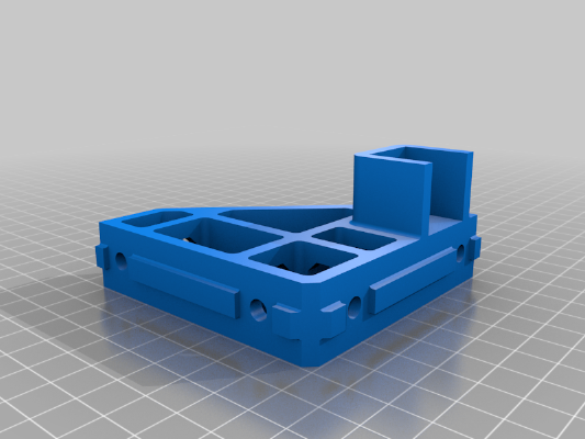 Top bar relocation brackets for nozzle visibility Ender 5 plus | 3d print model