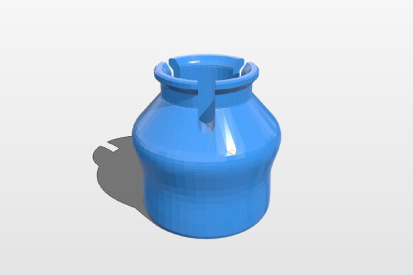 Dryer vent cleaning (vacuum adapter) | 3d print model