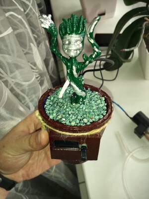 arduino watering groot | 3d print model