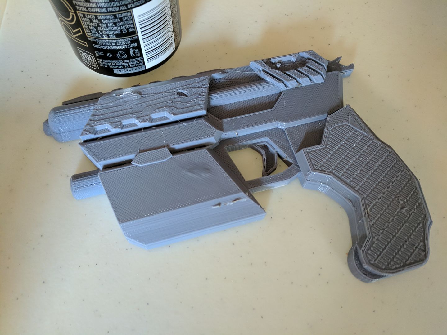 Officer D.Va pistol left and right half halves (Excci)