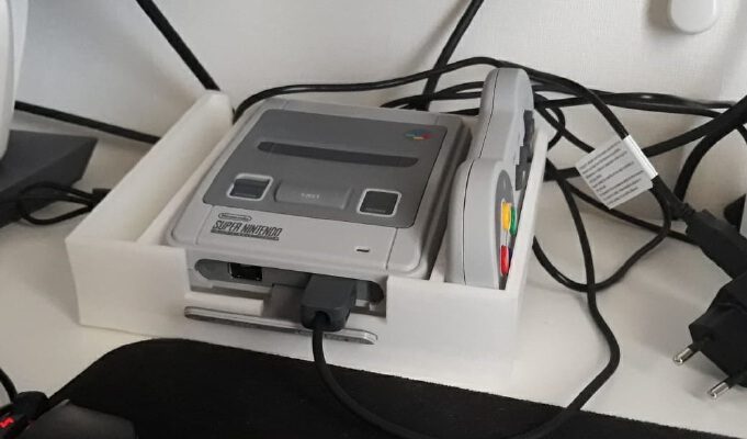 SNES mini Support | 3d print model