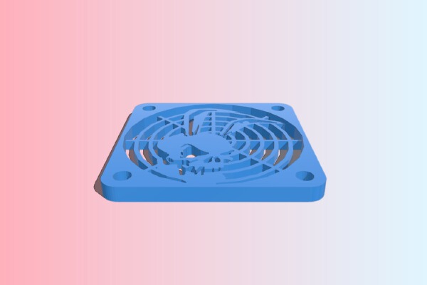 40mm fan guard Guristas pirate | 3d print model