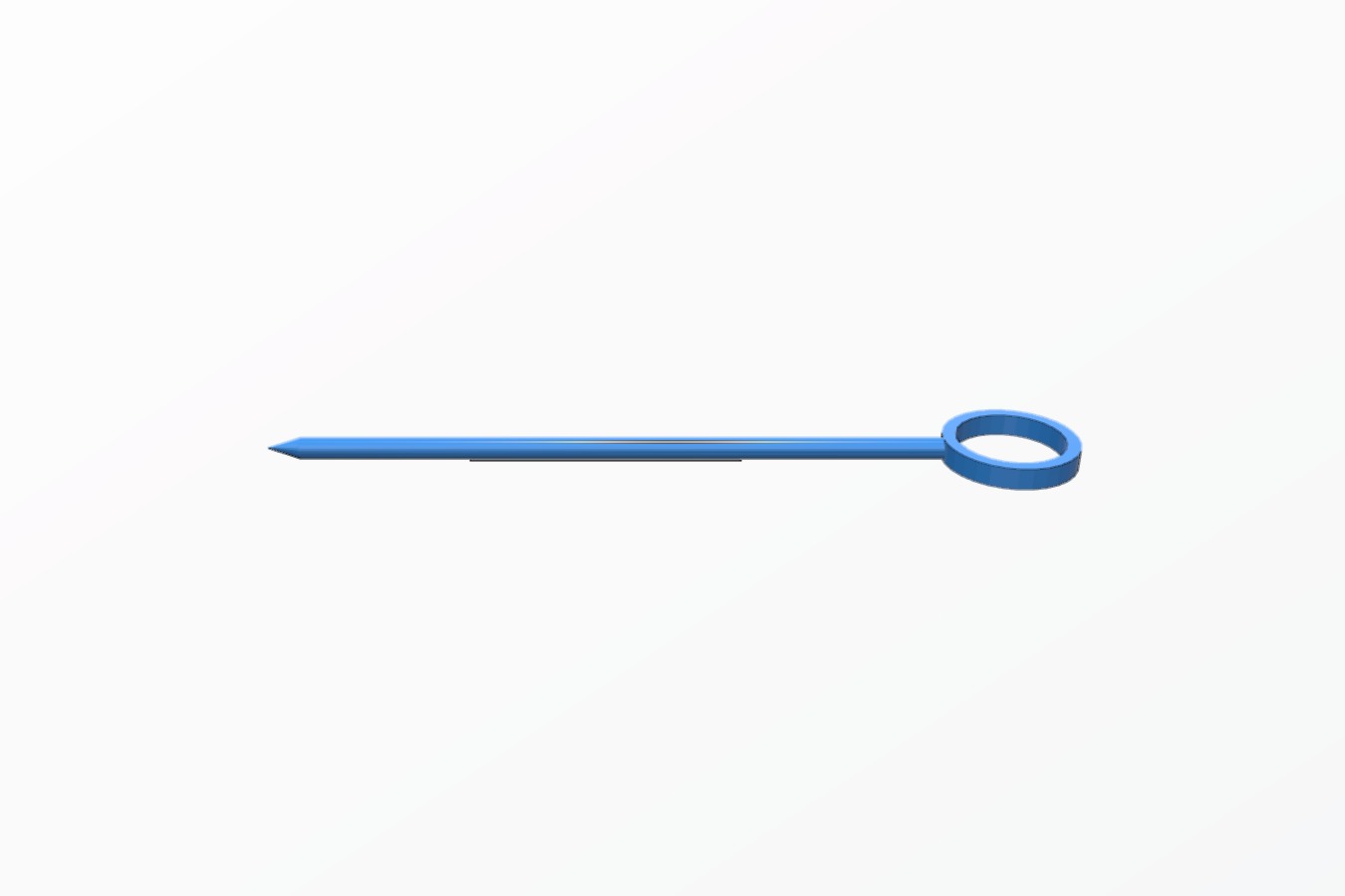 Round cocktail stick