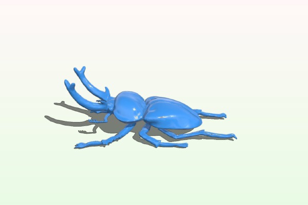 Rainbow stag beetle | 3d print model
