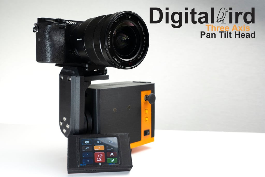 Pan Tilt Head - Digital Bird Camera Motion Control