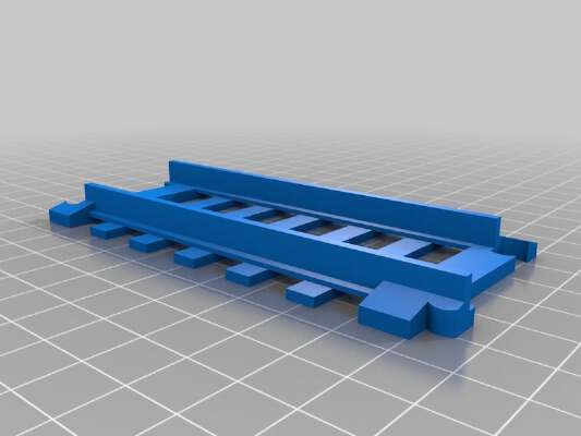 Customizable Track for OS Railway System | 3d print model