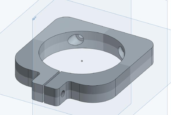 65mm Spindle Mount 40mm mount offset | 3d print model